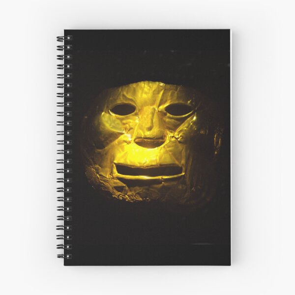 Item preview, Creepy Colombian gold funerary mask designed and sold by stevepaint.