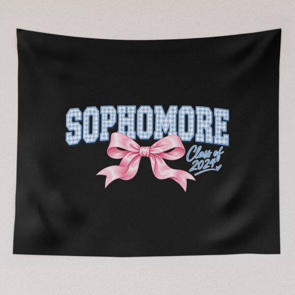 Item preview, Sophomore 2029 Class of 2029 Coquette Bow Graduation T-Shirt | Cute Sophomore School Spirit Graphic Gift designed and sold by Trendably.