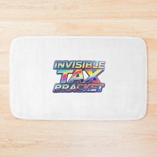 Item preview, Invisible Tax Bracket Holographic Chrome Typography  designed and sold by LC&LCPlatform.