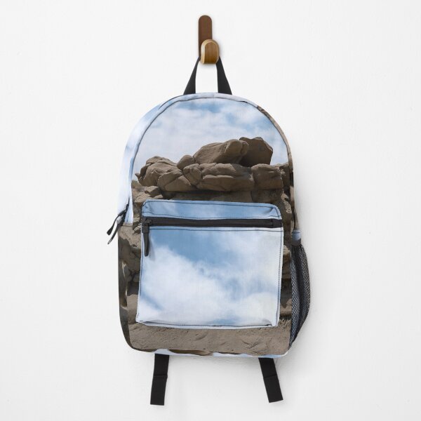 Item preview, Fantasy Canyon double formation with desert in the background designed and sold by lisavonbiela.
