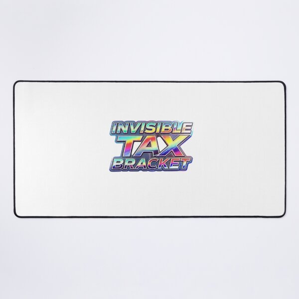 Item preview, Invisible Tax Bracket Holographic Chrome Typography designed and sold by LC&LCPlatform.