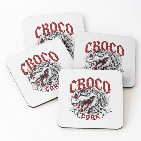 Item preview, Croco Core Chains Alligator Deathcore Graphic designed and sold by Enea Kelo.