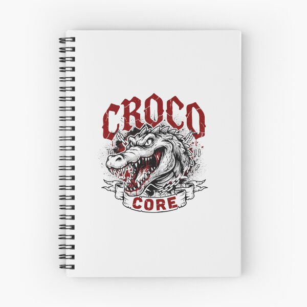 Item preview, Croco Core Chains Alligator Deathcore Graphic designed and sold by Enea Kelo.