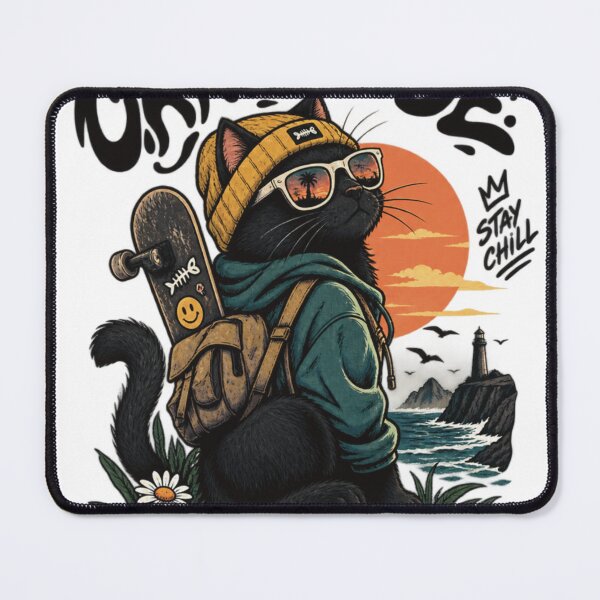 Item preview, Backpacking cat designed and sold by Dirtysidebrand.