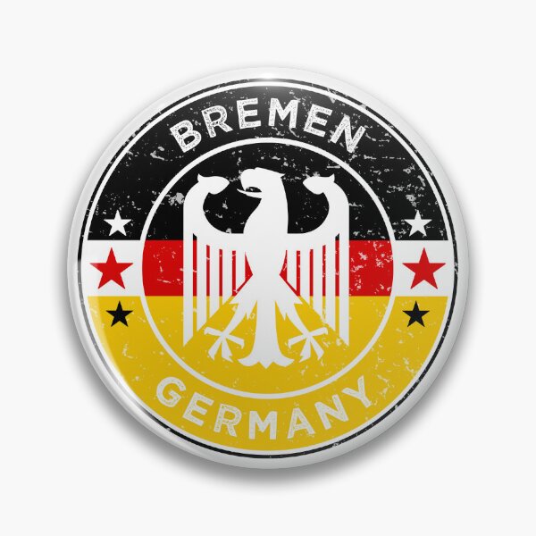 Item preview, Bremen Germany Eagle Vintage Flag designed and sold by ArtByKatti.