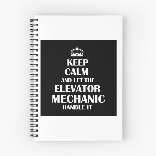 Item preview, Keep Calm And Let The Elevator Mechanic Handle It designed and sold by URBANBOX.