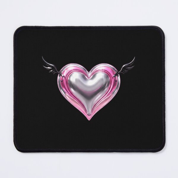 Item preview, Pink chrome heart designed and sold by Darkshades.