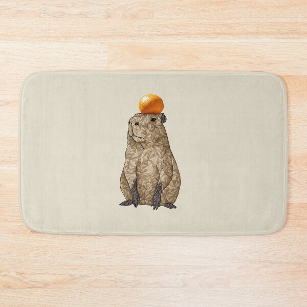 Item preview, Capibara w Orange , Geometric designed and sold by Hypedi.
