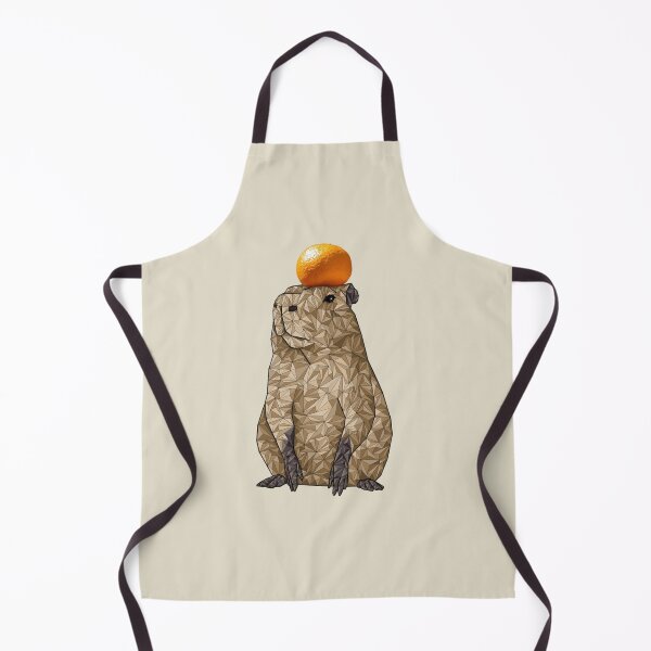 Item preview, Capibara w Orange , Geometric designed and sold by Hypedi.