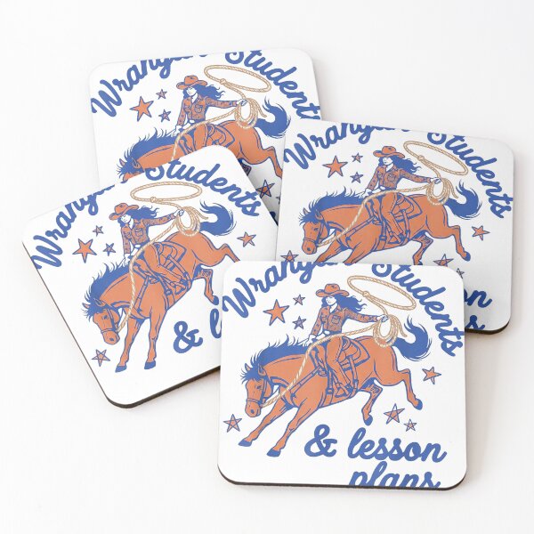 Item preview, Wranglin Students Funny Cowgirl Teacher designed and sold by Vectraxos.