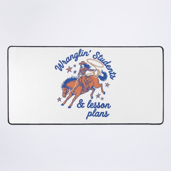 Item preview, Wranglin Students Funny Cowgirl Teacher designed and sold by Vectraxos.