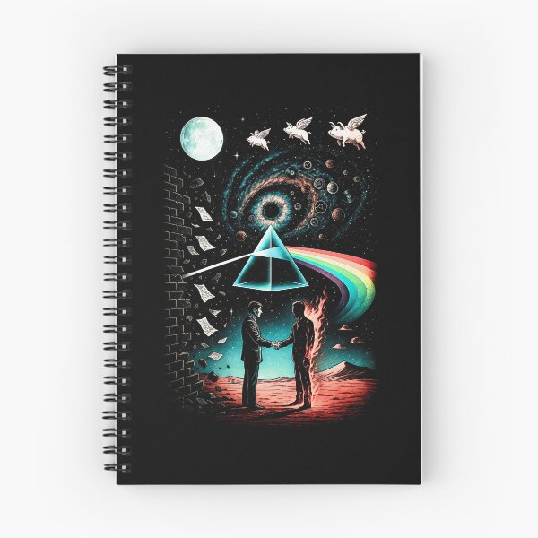 Item preview, Pink Floyd: Cosmic Discography Collage Artwork designed and sold by interdesigner.