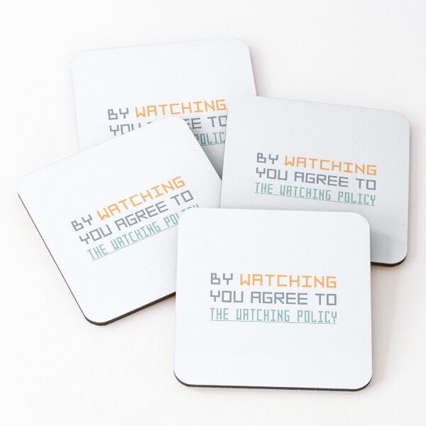 Item preview, The Watching Policy designed and sold by weirdshop-451.