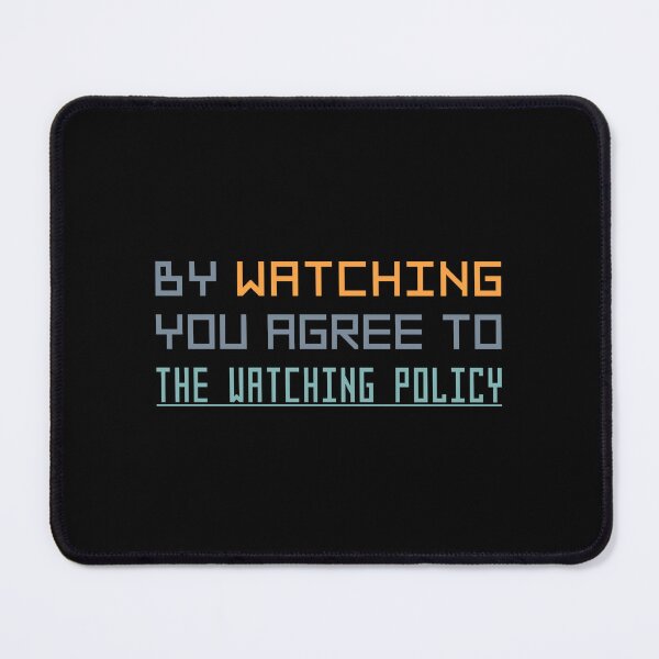 Item preview, The Watching Policy designed and sold by weirdshop-451.