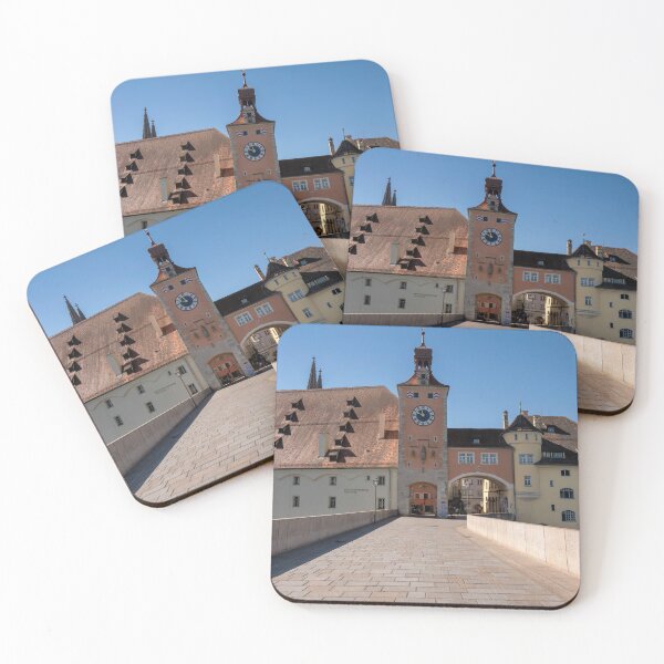 Item preview, At the end of the Stone Bridge, Regensburg designed and sold by Kasia Design.