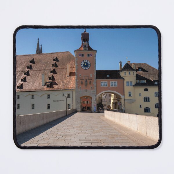 Item preview, At the end of the Stone Bridge, Regensburg designed and sold by Kasia Design.