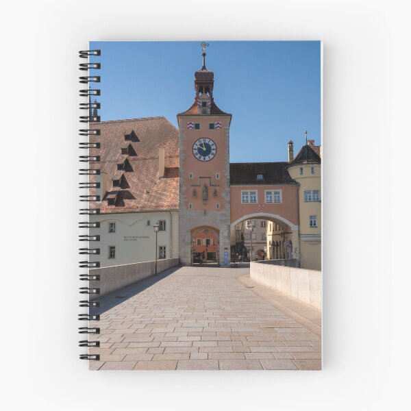 Item preview, At the end of the Stone Bridge, Regensburg designed and sold by Kasia Design.