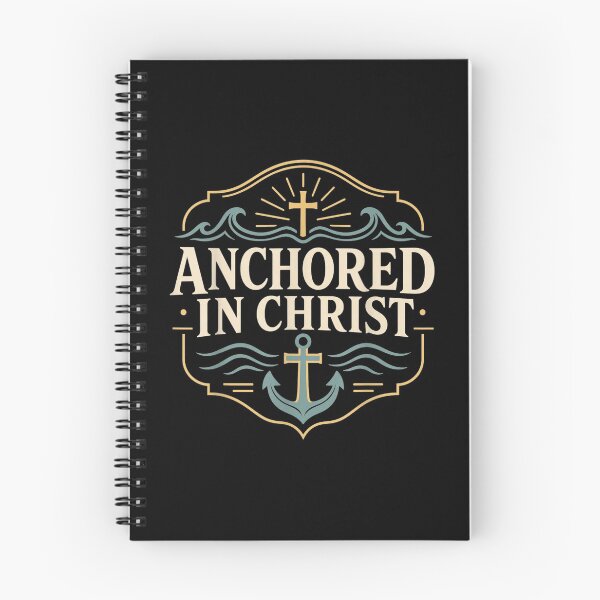 Item preview, Anchored In Christ Faith Cross Design designed and sold by Vectraxos.