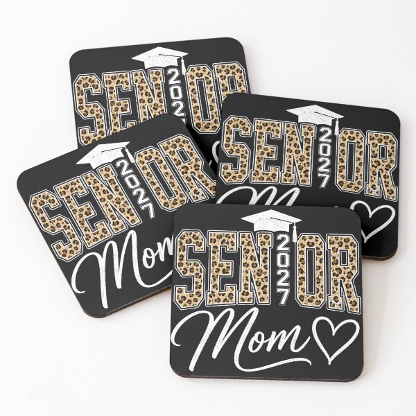 Item preview, Senior 2027 Mom Leopard T-shirt, Proud Mom Graduation Shirt, Class of 2027 Leopard , Senior Mom Tee, Graduation Gift for Mom designed and sold by Merchall  store.