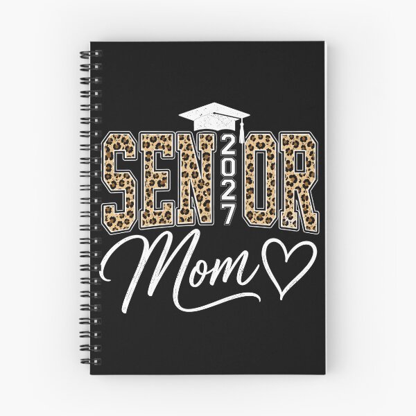 Item preview, Senior 2027 Mom Leopard T-shirt, Proud Mom Graduation Shirt, Class of 2027 Leopard , Senior Mom Tee, Graduation Gift for Mom designed and sold by Merchall  store.