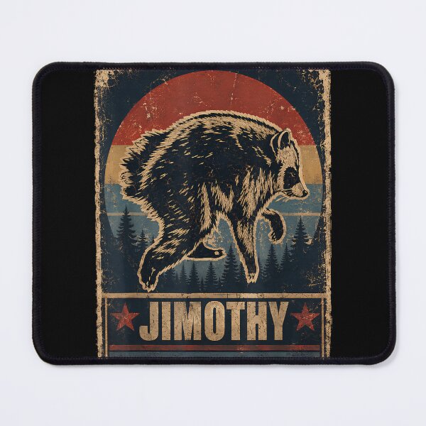 Item preview, Retro Vintage Jimothy Raccoon Meme Raccoon Feral Trendy designed and sold by MakmurMpxgo.