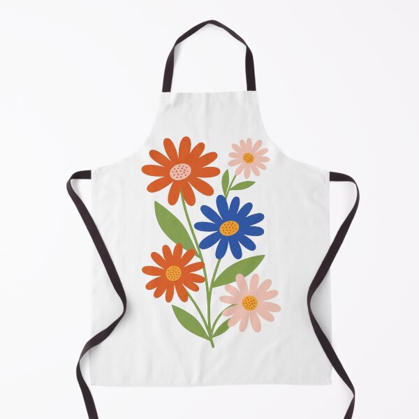 Item preview, Retro Floral Bouquet Mid Century Daisies Art designed and sold by Dzblack.