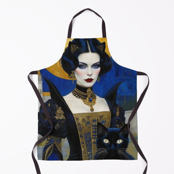 Item preview, Vampiress and Her Black Cat designed and sold by TheDarkWardrobe.