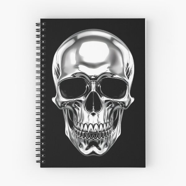 Item preview, Chrome Skull Sculpture With Reflective Finish designed and sold by Linework Studio.