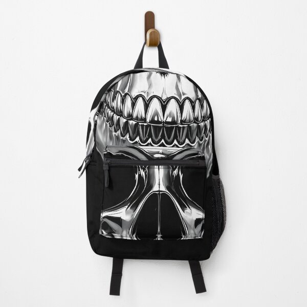 Item preview, Chrome Skull Sculpture With Reflective Finish designed and sold by Linework Studio.