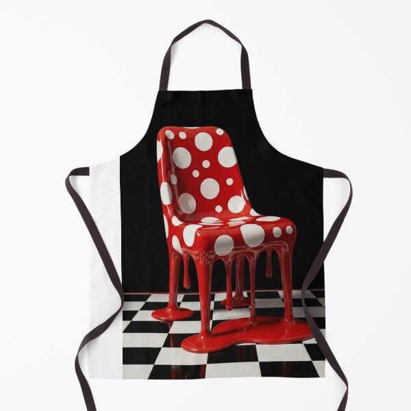 Item preview, Dripping Modern Chair Polka Dot Pop Art designed and sold by YourColorsWall.