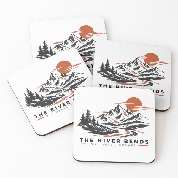 Item preview, The River Bends but Never Breaks designed and sold by Gabro-Shop.