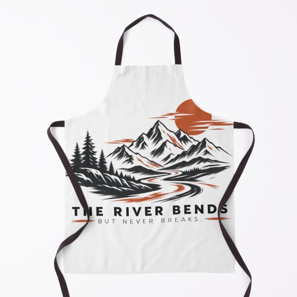 Item preview, The River Bends but Never Breaks designed and sold by Gabro-Shop.