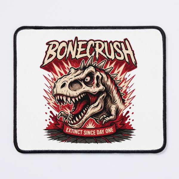 Item preview, Bonecrush T-Rex Skeleton Dinosaur Extinct Since Day One Graphic designed and sold by Enea Kelo.