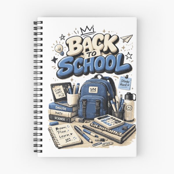Item preview, Back to School 2 | Blue 3D School Supplies Student Design designed and sold by Sunday.Supply.