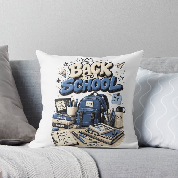 Item preview,  Back to School 2 | Blue 3D School Supplies Student Design designed and sold by Sunday.Supply.