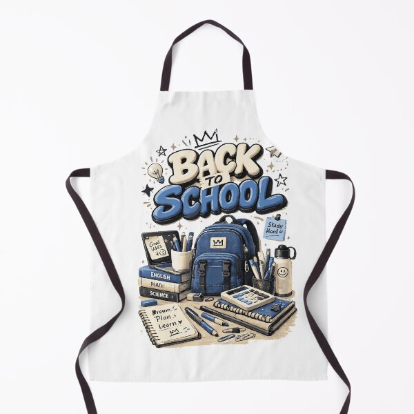 Item preview, Back to School 2 | Blue 3D School Supplies Student Design designed and sold by Sunday.Supply.