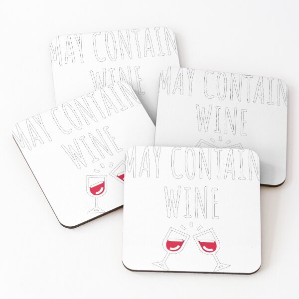 Item preview, May Contain Wine designed and sold by TheInkNook.