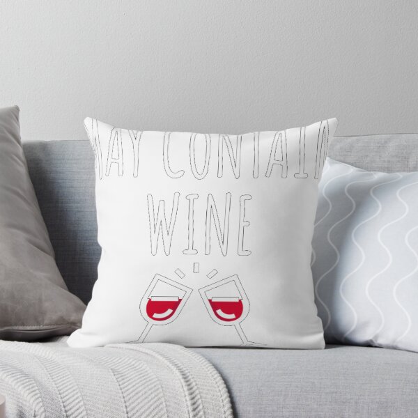 Item preview, May Contain Wine designed and sold by TheInkNook.