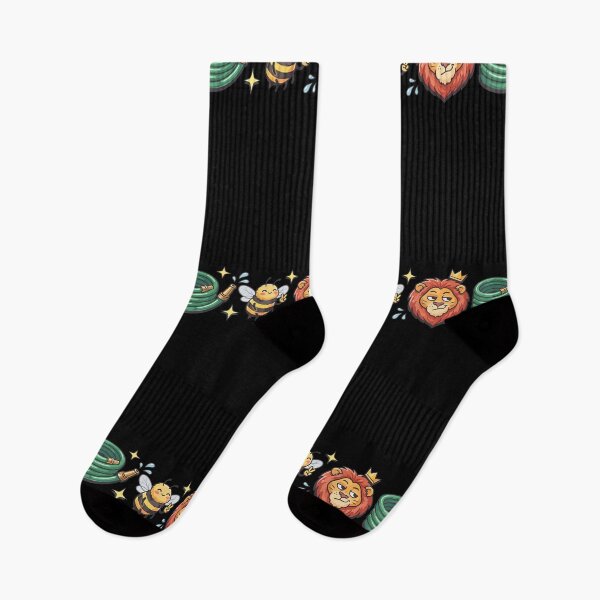 Artikelvorschau, Hose Bee Lion Icons Retro Hoes Be Lying Pun Intended entworfen und verkauft von MakmurMpxgo.