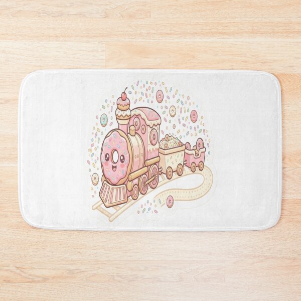 Item preview, Sweet Donut Rainbow Train ??? | Cute Kawaii Sticker designed and sold by AdityaShop18.