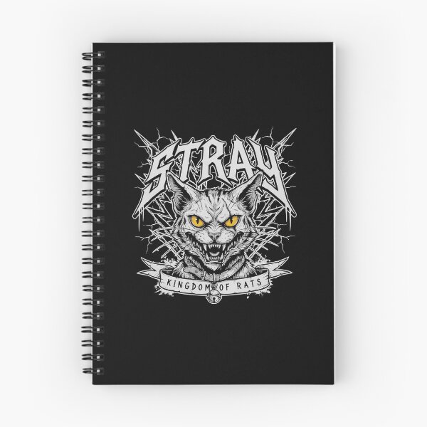 Item preview, Stray Kingdom Of Rats Snarling Cat Bell Collar Graphic designed and sold by Enea Kelo.