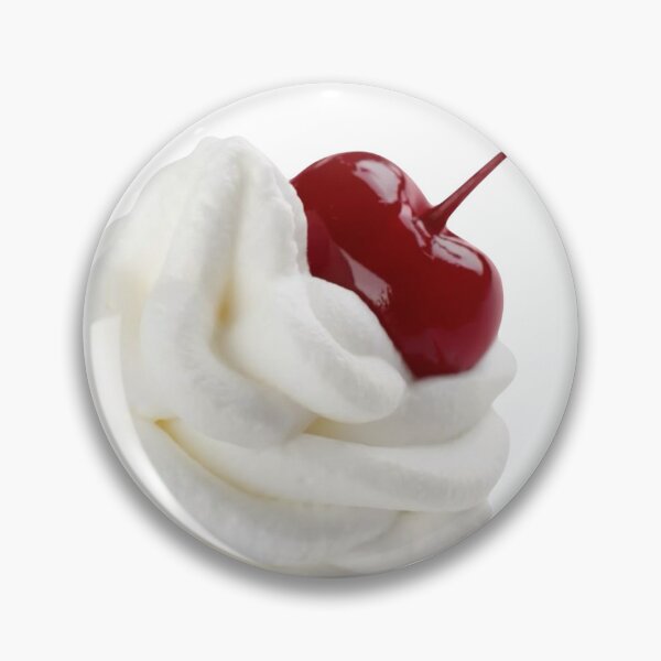 Item preview, Vintage cherry and whipped cream designed and sold by ellmoswrld.