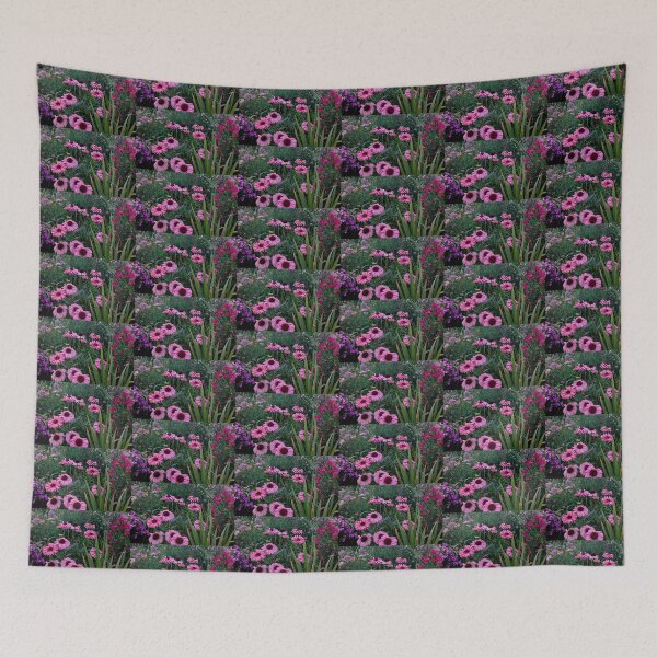 Item preview, Pink and Purple Wildflowers designed and sold by ROSENDE ART HOUSE.