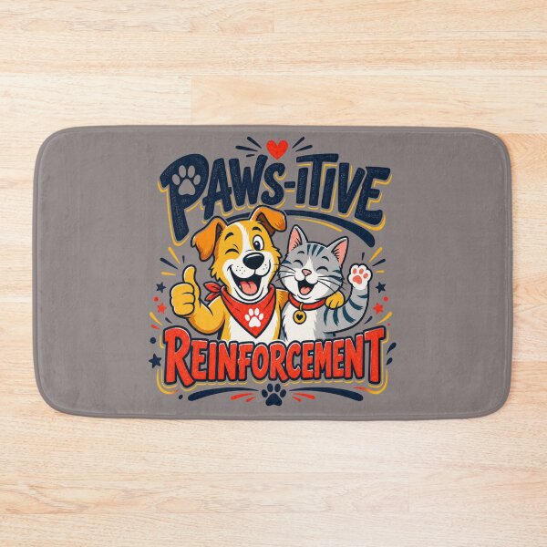 Item preview, Paws-itive Reinforcement – Cute Dog & Cat Pet Lover Design designed and sold by TTMittens.