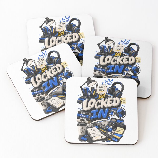 Item preview, Locked In | Study Motivation Student Focus Design designed and sold by Sunday.Supply.