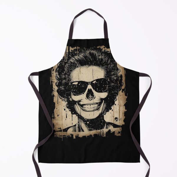 Item preview, Retro Grunge Skull Woman Sunglasses Art designed and sold by ERODED SELF.