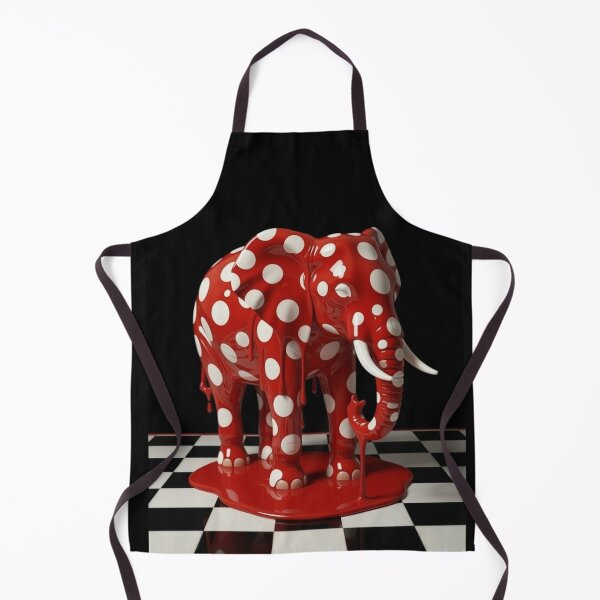 Item preview, Dripping Elephant Polka Dot Pop Art designed and sold by YourColorsWall.
