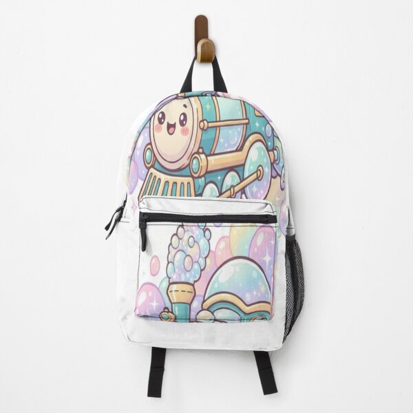 Item preview, Cute Bubble Rainbow Train ??? | Kawaii Pastel Sticker designed and sold by AdityaShop18.