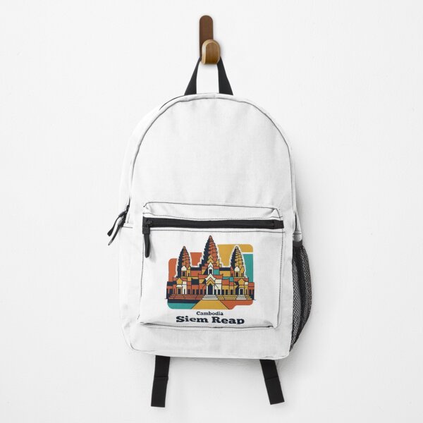 Item preview, Siem Reap Angkor Wat Bold Retro Graphic Travel Art designed and sold by Inkworksbyshery.