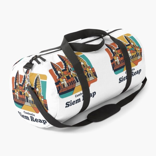 Item preview, Siem Reap Angkor Wat Bold Retro Graphic Travel Art designed and sold by Inkworksbyshery.